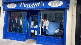 SVP - News - Newry and Mourne Chair Visits Vincent's to Celebrate Second Hand September