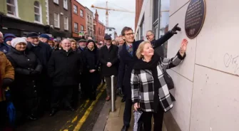 SVP - News - SVP unveil plaque where first meeting was held in Ireland, 175 years ago