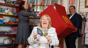 SVP - News - McDonalds donates books to SVP as part of its ongoing commitment to supporting childhood literacy