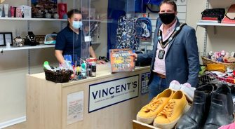 SVP - News - Lord Mayor visits Vincents to celebrate Second Hand September