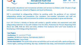 2020 Donnybrook Child Safeguarding Statement