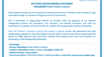 2020 Wheatfield Child Safeguarding Statement