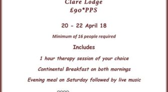 SVP - News - Clare Lodge Members Weekend