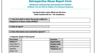 Retrospective-Abuse-Report-Form