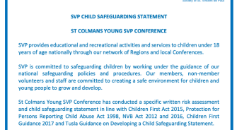 St Colmans Safeguarding Statement MW