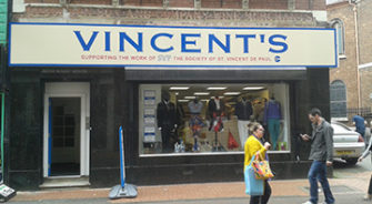 SVP - News - SVP Charity Shop Opens in Rosemary Street